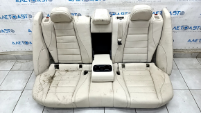 Rear row of seats 2 row Mercedes W167 GLE 350 450 20-23 beige leather, dry-cleanable