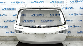 Bare trunk door Mercedes W167 GLE 350 450 20-23 white 149, dents, curved geometry