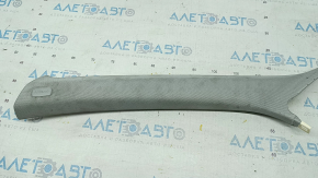 Front pillar trim upper left Audi A6 C7 12-15 pre-rest, gray, for dry cleaning