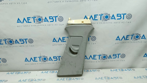 Center pillar trim upper belt right Audi A6 C7 12-18 without air duct, gray, for dry cleaning