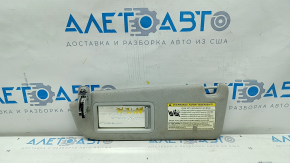 Left visor Audi A6 C7 12-16 gray, without hook, for dry cleaning, stickers are worn