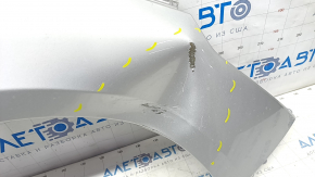 Front right wing Hyundai Sonata 15-17 silver Y8, dented