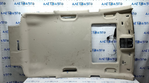 Mercedes W167 GLE 350 450 22-23 roof lining for sunroof, beige, dented, torn, dry-cleaned, dents, cracks