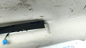 Mercedes W167 GLE 350 450 22-23 roof lining for sunroof, beige, dented, torn, dry-cleaned, dents, cracks
