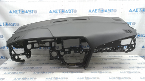 Dashboard front panel without AIRBAG Hyundai Sonata 15-17 black, tear, scratch