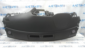 Dashboard front panel without AIRBAG Hyundai Sonata 15-17 black, tear, scratch