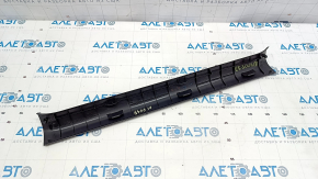 Door sill trim front right inner Lexus ES300h ES350 13-18 black, worn