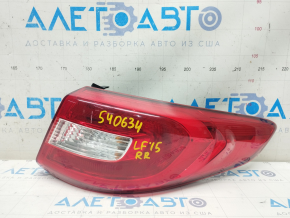 Light outer wing right Hyundai Sonata 15-17 lamp, scratches
