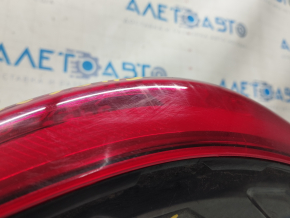 Light outer wing left Hyundai Sonata 15-17 lamp, scratches