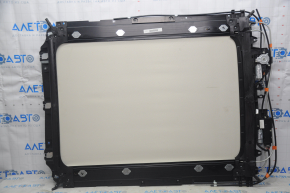 Sunroof assembly Ford Escape MK3 13-19 panorama, gray curtain, scratches, curtain for dry cleaning