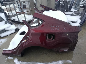 Quarter wing rear left Toyota Avalon 13-18 red, on the body