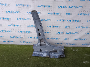 The central left body pillar of BMW 3 F30 12-18 was sawed off