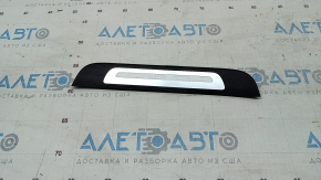 Door sill trim outer rear right Audi A6 C7 12-18 black, with chrome