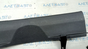 Audi A6 C7 12-18 trunk opening trim black, scratches, cracked fastener