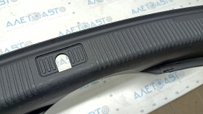 Audi A6 C7 12-18 trunk opening trim black, scratches, cracked fastener