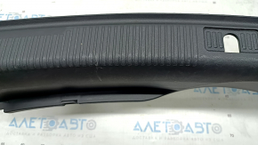 Audi A6 C7 12-18 trunk opening trim black, scratches, cracked fastener