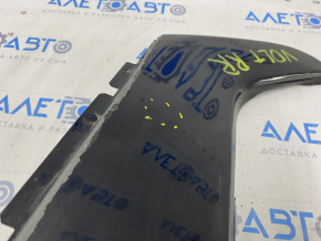 Door trim central main rear right Chevrolet Volt 11-15 scratches, bump, peeling paint