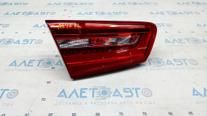 Inner taillight trunk lid left Audi A6 C7 12-15 prerest, scratches