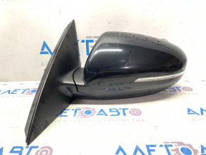 Side mirror left Kia Optima 14-15 rest 6 pins, turn signal, black ABP