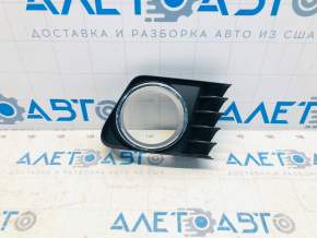 Right bumper grille Toyota Prius V 12-14 prerest under fog lights
