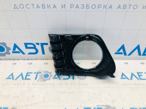 Right bumper grille Toyota Prius V 12-14 prerest under fog lights