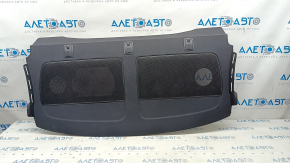 Rear shelf Audi A6 C7 12-15 pre-rest without curtain, black, broken fastener