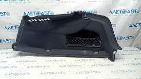 Right arch trim Audi A6 C7 12-15 pre-restoration, black, chemically treated, broken fasteners