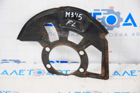 Brake Disc Cover Front Left Mazda 3 14-18 BM Type 1 Rusty
