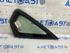 Window blind glass rear right VW Passat b7 12-15 USA matte, molding peeling off, scratch on glass