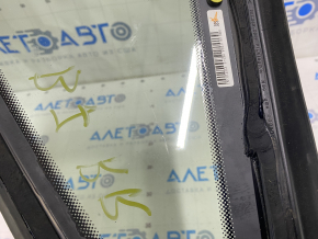 Window blind glass rear right VW Passat b7 12-15 USA matte scratches
