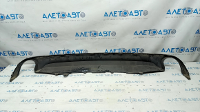 Rear bumper lip Audi A6 C7 12-15 prerest, structure, scratches