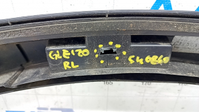 Rear left wing arch trim Mercedes W167 GLE 350 450 20-23 structure, scratches, broken fasteners, cracks
