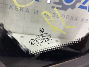 Rear left fixed glass window VW Passat b7 12-13 USA matte