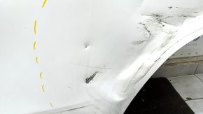 Bare rear left door Mercedes W167 GLE 350 450 20-23 white 149, dents
