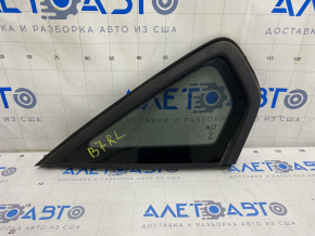 Window blind glass rear left VW Passat b7 12-15 USA mat peeling off molding, tear of seal