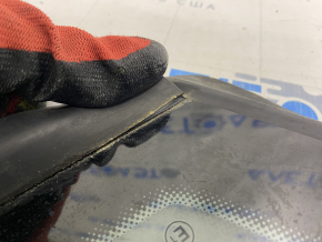 Window blind glass rear left VW Passat b7 12-15 USA mat peeling off molding, tear of seal