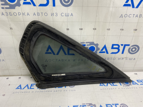 Window blind glass rear left VW Passat b7 12-15 USA mat peeling off molding, tear of seal