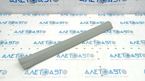 Door sill trim front right Toyota Prius 30 10-15 gray, worn
