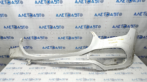 Front bare bumper Mercedes W167 GLE 350 450 20-23 missing fragment, dented, broken fasteners