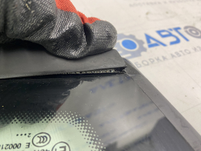 Window blind glass rear left VW Passat b7 12-15 USA mat peeling off molding, dents on molding
