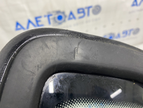 Window blind glass rear left VW Passat b7 12-15 USA mat peeling off molding, dents on molding