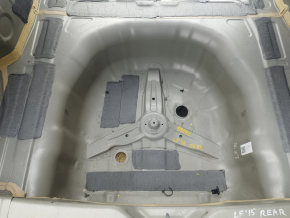 Trunk tray Hyundai Sonata 15-19 silver on the body