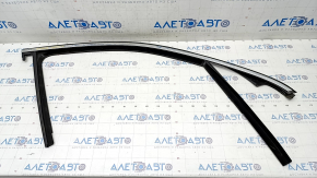 Upper front right door molding Mercedes W167 GLE 350 450 20-23 chrome with glass seal