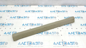 Door sill trim front left Toyota Prius 30 10-15 beige, broken fasteners