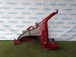 Front left quarter Kia Sorento 16-20 red