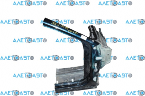 Front quarter right Toyota Camry v70 18-24 blue, only pillar, butt
