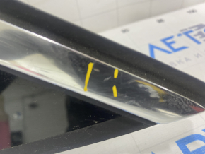 Window blind glass rear right VW Passat b8 16-19 USA chrome, scratches on chrome, tear of seal