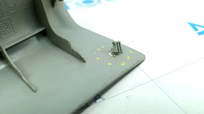 Door sill trim front left Toyota Prius 30 10-15 gray, worn, broken fasteners