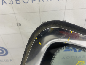 Window blind glass rear right VW Passat b8 16-19 USA chrome, scratches on chrome, scratch on glass