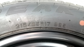 Spare wheel R17 215/65 Falken WildPeak H/T 2017, 7mm Jeep Renegade 15- iron